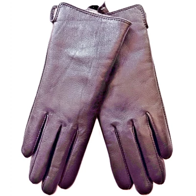 Дамски ръкавици lady 107/01- естествена кожа /черни/